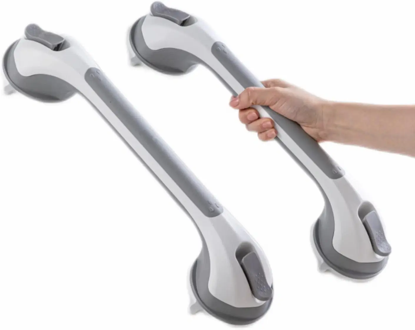 TAILI Grab Bars for Shower (2-Pack, 16.8", Grey)