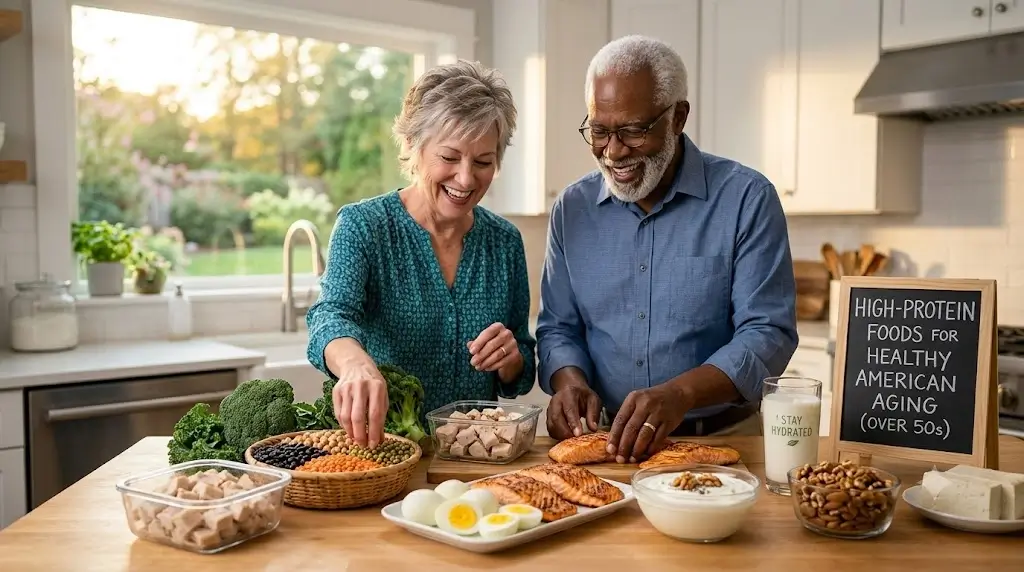 High-Protein Foods for Adults Over 50: Complete Food Guide